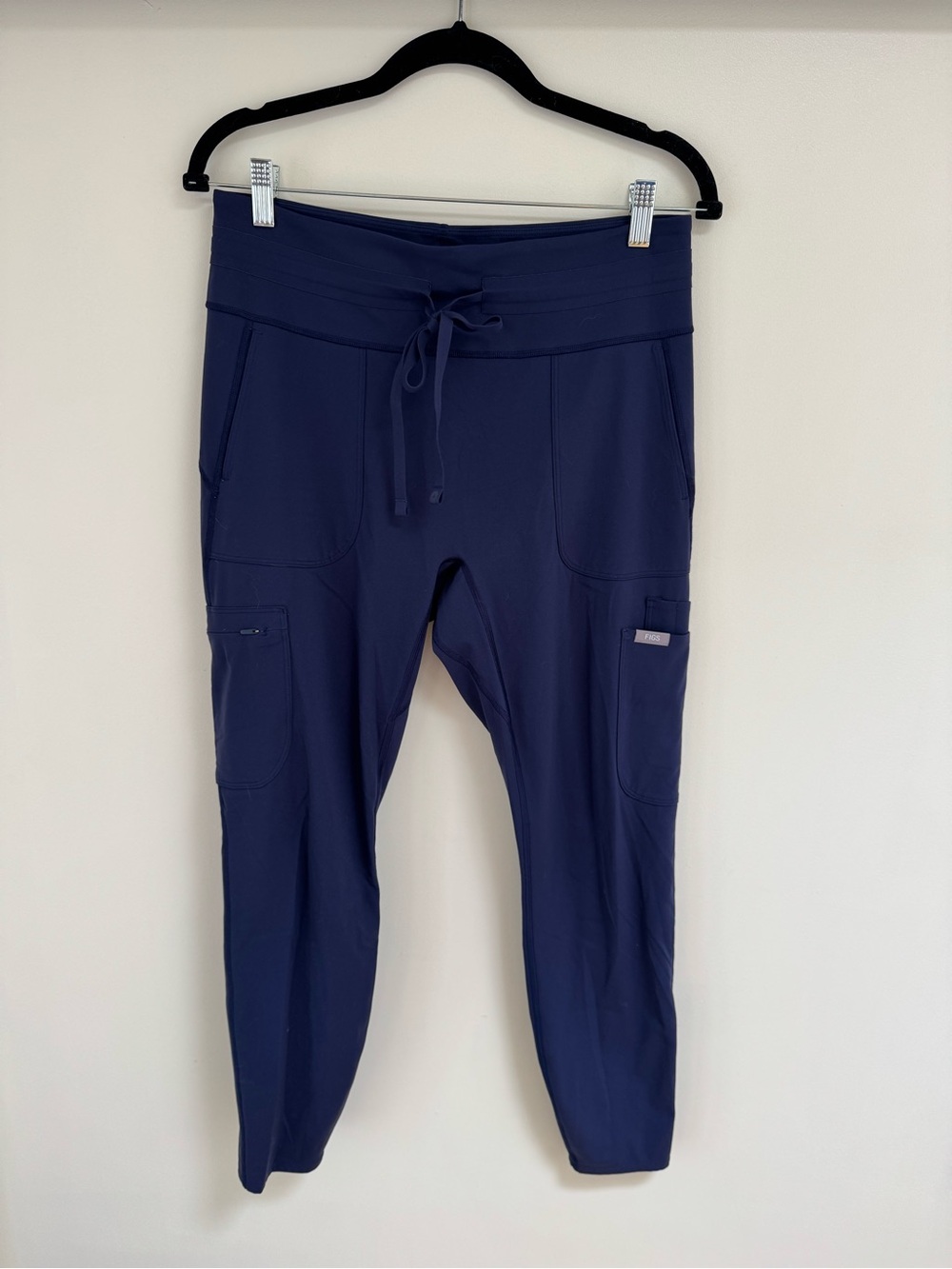 Women's Navy High Waisted Seville - ScrubLegging™ - L / Navy
